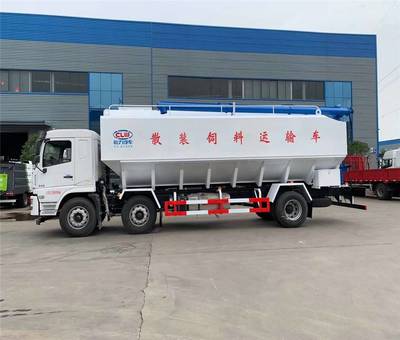 漯河9米6散裝飼料車配置參數詳解